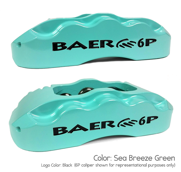 14" Front Extreme+ Brake System - Sea Breeze Green